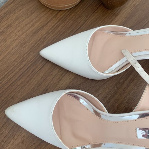 Asos Be Mine Wide Fit Bridal Embellished Heels - Picture 8 of 11